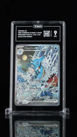 Pokemon Scarlet & Violet Black Star Promos Kingdra ex TAG 9 #131 - Image 1
