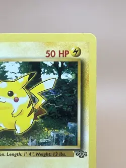 1st Edition Pikachu 60/64 Jungle Set Rare Vintage Pokemon Card - LP - Image 4