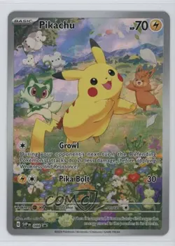 Pikachu (Paldea Adventure Chest) Holo Pokemon Scarlet & Violet Black Star Promo - Image 1