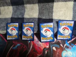 Pokemon 4 Card Lot TAG TEAM GX Foil Chinese Gengar Mimikyu Mew Lucario And More - Image 2