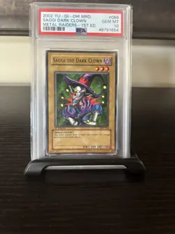 Saggi Dark Clown 1st Ed. YuGiOh Metal Raiders #MRD-066 2002 - Image 1