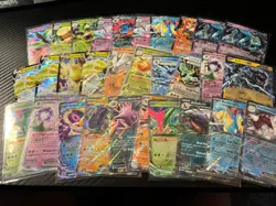 HUGE 280 Pokemon Card Lot Collection Of Vs and Exs - Image 3