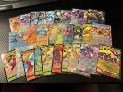 HUGE 280 Pokemon Card Lot Collection Of Vs and Exs - Image 4
