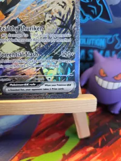 Greninja EX 132 Sir Black Star Promo Card SVP132 Special Illustration Shrouded - Image 4
