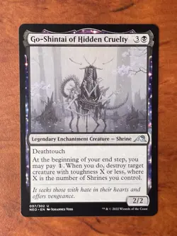 Go-Shintai of Hidden Cruelty MTG Magic the Gathering Card NM Near Mint NEO - Image 1