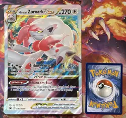 Hisuian Zoroark VSTAR SWSH298 OVERSIZED JUMBO Promo Pokemon Card - Image 1