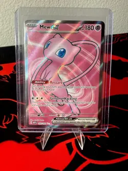 Mew ex 193/165 (NM) Ultra Rare Scarlet & Violet 151 Full Art Holo Pokemon Card - Image 1
