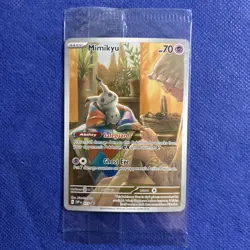 Mimikyu 075 SVP: Scarlet & Violet Promo Card - Mint Sealed - Image 1