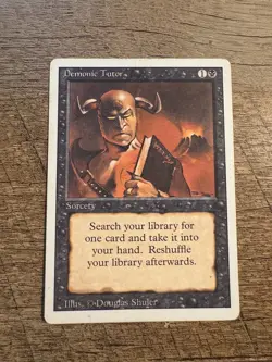 1x Demonic Tutor Revised LP/P - Image 1