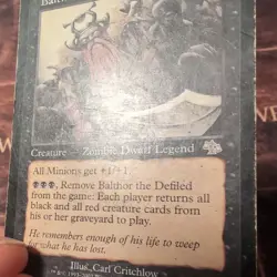 1x Balthor the Defiled Mtg Judgment HP - Image 3