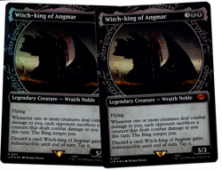 MTG Lord of the Rings Witch-King of Angmar Showcase Foil x2 NBP - Image 1