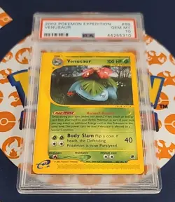 2002 Pokemon Card Expedition Venusaur 68/165 PSA 10 Gem Mint - Image 3