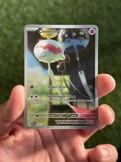 Chimecho 179/167 Sv06: Twilight Masquerade Illustration Rare Holo Pokemon Card - Image 1
