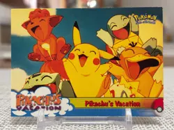 1999 Pokemon First Movie #42 (Pikachu's Vacation) Blue Logo LP - Image 1