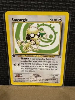 2001 Pokemon Neo Discovery - 1st Edition - Smeargle 30/75 - Ungraded - Image 1