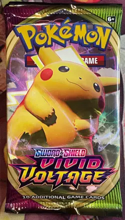 Vivid Voltage Booster Pack - 1x NEW English Factory Sealed Pokemon 2020 - Image 2