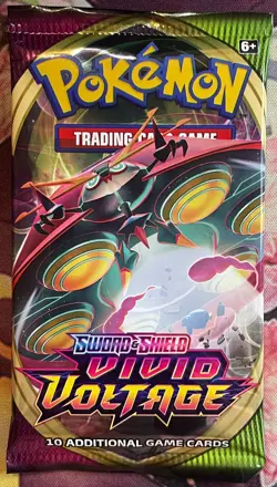 Vivid Voltage Booster Pack - 1x NEW English Factory Sealed Pokemon 2020 - Image 4