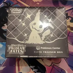 Pokemon Center Elite Trainer Box ETB Paldean Fates New Sealed. - Image 1
