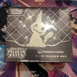 Pokemon Center Elite Trainer Box ETB Paldean Fates New Sealed. - Image 2