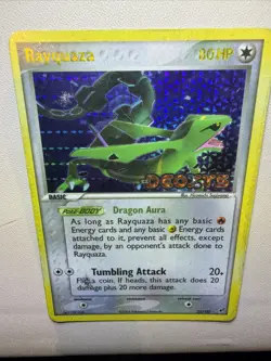 Rayquaza 22/107 - EX Deoxys Stamped Reverse Holo Rare Pokemon TCG MP - Image 3