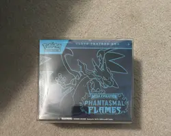 Phantasmal Flames Elite Trainer Box Pokemon TCG Factory Sealed New - Image 1