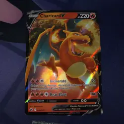 Pokemon TCG Charizard V Crown Zenith 018/159 Holo Ultra Rare - Image 1