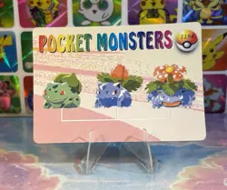 Pokemon Evolution Vintage Pocket Monsters Vending HOLO Prism Sticker 1998 Bandai - Image 4