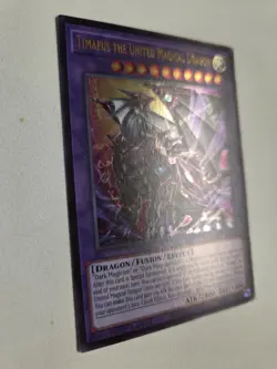 Timaeus the United Magical Dragon MZMU-EN012 Ultra Rare Yugioh Maze of Muertos - Image 2