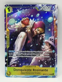 Donquixote Rosinante - Treasure Rare Op12-108 TR One Piece TCG - English! NM! - Image 1
