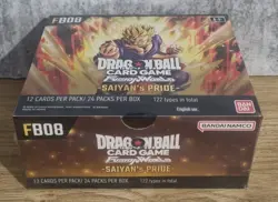 Dragon Ball Card Game - Fusion World - Saiyan's Pride (FB08) Booster Box - Image 1