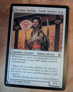 MTG Michiko Konda, Truth Seeker - Jumpstart 2022 NM - Image 1