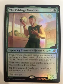 The Cabbage Merchant #0134 Foil NM Avatar: Eternal-Legal Foil MTG - Image 1