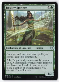 Destiny Spinner Foil U Theros Beyond Death 168 NM - Image 1