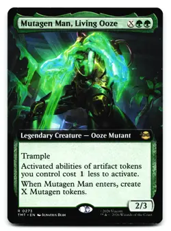 Mutagen Man, Living Ooze #124 Teenage Mutant Ninja Turtles Normal - Image 1