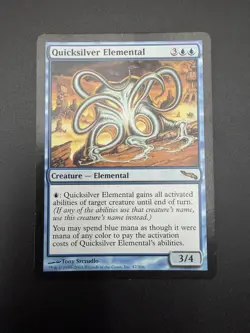 MTG; Quicksilver Elemental; Mirrodin; Magic The Gathering; LP - Image 2