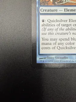 MTG; Quicksilver Elemental; Mirrodin; Magic The Gathering; LP - Image 5