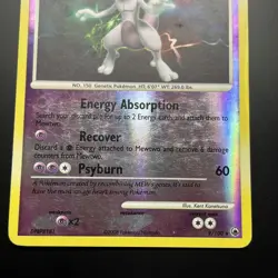 Mewtwo 9/100 D&P Majestic Dawn Pokemon Card Reverse Holo Foil Rare LP - Image 3