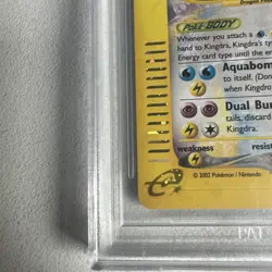 Kingdra 148/147 Holo Rare Secret Aquapolis Beckett 9 WOTC Vintage Pokemon - Image 2