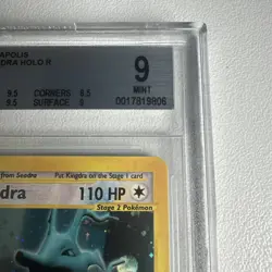 Kingdra 148/147 Holo Rare Secret Aquapolis Beckett 9 WOTC Vintage Pokemon - Image 4