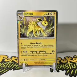 Jolteon SVP 169 Cosmos Holo Black Star Promo Prismatic Evolutions Pokemon TCG NM - Image 1