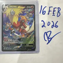 Pokemon Blaziken V TG14/TG30 Silver Tempest Full Art Holo Ultra Rare - Image 1