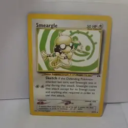 Pokemon Smeargle Neo Discovery 30/75 Basic 1st Edition Rare 2001 50 HP Card - Image 1