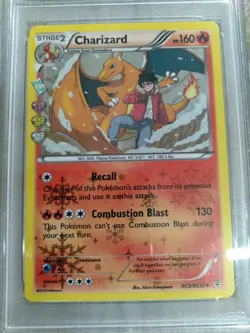 PSA 5 Charizard 2016 Pokemon XY Generation Radiant Collection RC5/RC32 - Image 3