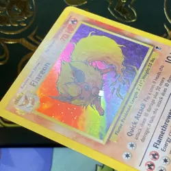 Flareon 10/110 Holo Rare Legendary Collection Pokemon Card LP - Image 5
