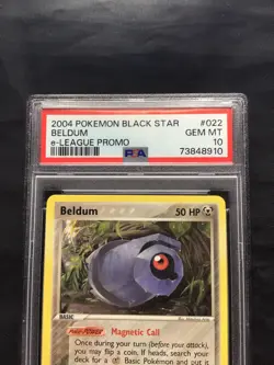 Pokemon Cards: e-League Promo: Beldum 22 PSA 10 - Image 3