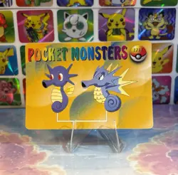 Pokemon Evolution Vintage Pocket Monsters Vending HOLO Prism Sticker 1998 Bandai - Image 3