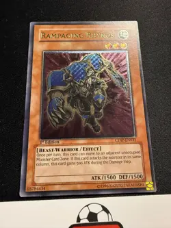 Rampaging Rhynos - Ultimate Rare 1st Edition CDIP-EN031 - LP - YuGiOh - Image 2