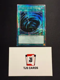 Mystical Space Typhoon - Quarter Century Secret Rare RA02-EN048 - YuGiOh - Image 1