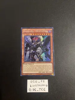 Yugioh - DARKLORD TEZCATLIPOCA - DESO-EN031- Secret rare - 1st Edition - NM - Image 2