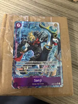 One Piece Sanji OP07-064 SR Alt Art English CCG TCG 500 Years in the Future - Image 1